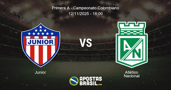 Junior Atltico Nacional Primera A Campeonato Colombiano 12112025 1800