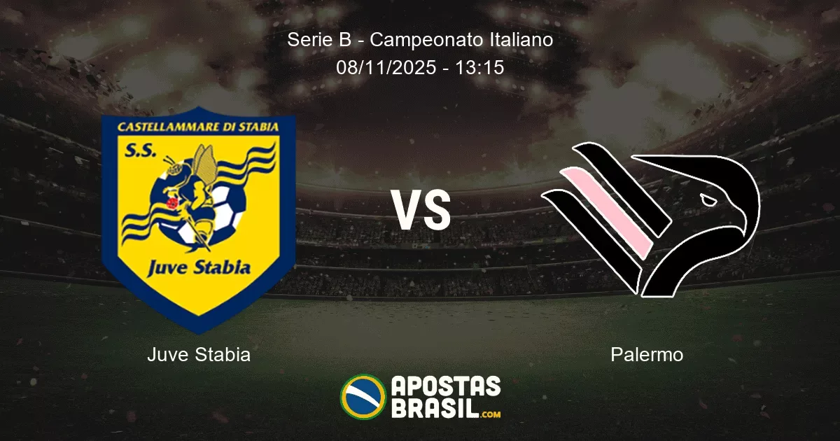 Juve Stabia Palermo Serie B Campeonato Italiano 08112025 1315