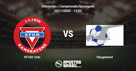KFUM Oslo Haugesund Eliteserien Campeonato Noruegus 02112025 1300