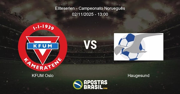 KFUM Oslo Haugesund Eliteserien Campeonato Noruegus 02112025 1300