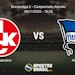 Kaiserslautern Hertha Bundesliga 2 Campeonato Alemo 08112025 1630