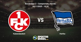Kaiserslautern Hertha Bundesliga 2 Campeonato Alemo 08112025 1630