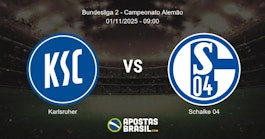 Karlsruher Schalke 04 Bundesliga 2 Campeonato Alemo 01112025 0900