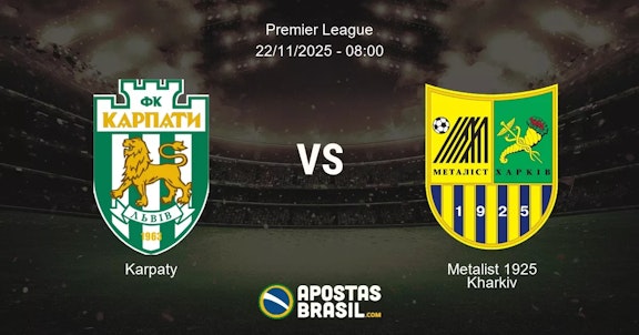 Karpaty Metalist 1925 Kharkiv Premier League 22112025 0800