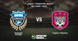 Kawasaki Frontale Fagiano Okayama J1 League Campeonato Japons 08112025 0300
