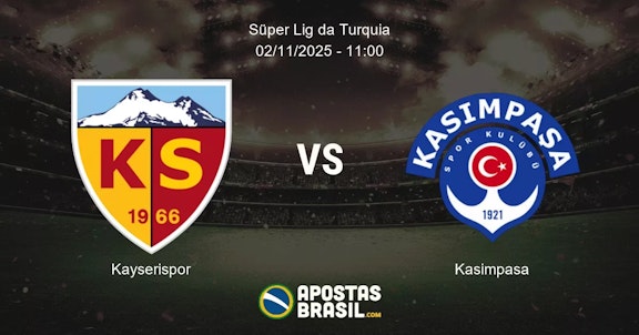 Kayserispor Kasimpasa Sper Lig da Turquia 02112025 1100