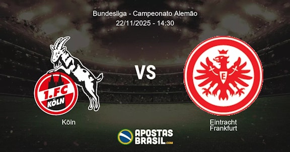 Kln Eintracht Frankfurt Bundesliga Campeonato Alemo 22112025 1430