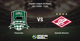 Krasnodar Spartak Moscow Premier League da Rssia 02112025 1330