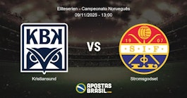 Kristiansund Stromsgodset Eliteserien Campeonato Noruegus 09112025 1300