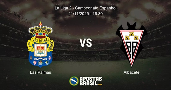 Las Palmas Albacete La Liga 2 Campeonato Espanhol 21112025 1630
