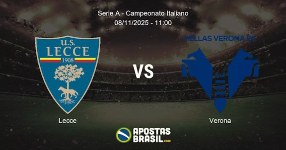 Lecce Verona Serie A Campeonato Italiano 08112025 1100