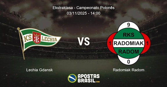 Lechia Gdansk Radomiak Radom Ekstraklasa Campeonato Polons 03112025 1400