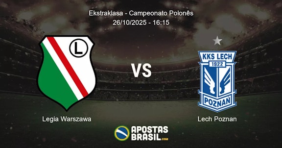 Legia Warszawa Lech Poznan Ekstraklasa Campeonato Polons 26102025 1615