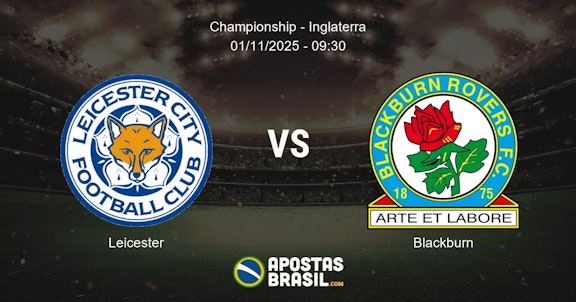 Leicester Blackburn Championship Inglaterra 01112025 0930