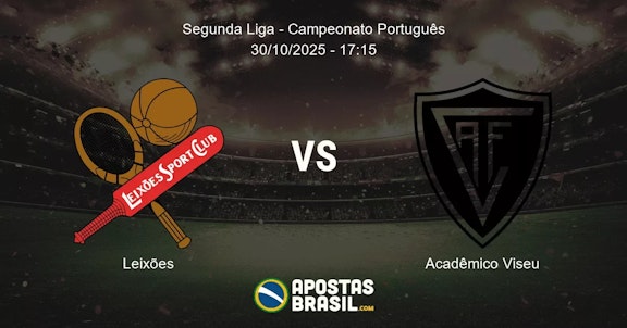 Leixes Acadmico Viseu Segunda Liga Campeonato Portugus 30102025 1715