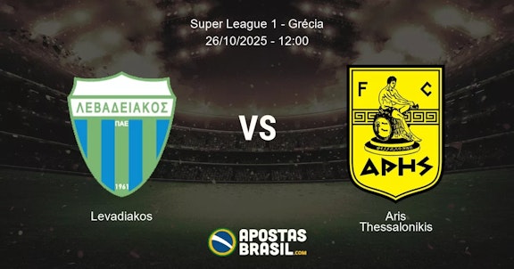 Levadiakos Aris Thessalonikis Super League 1 Grcia 26102025 1200