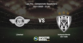 Libertad Independiente del Valle Liga Pro Campeonato Equatoriano 03112025 2100