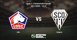 Lille Angers Ligue 1 Campeonato Francs 02112025 1315