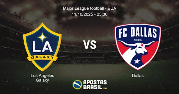Los Angeles Galaxy Dallas Major League football EUA 11102025 2330