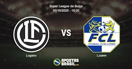 Lugano Luzern Super League da Sua 30102025 1630