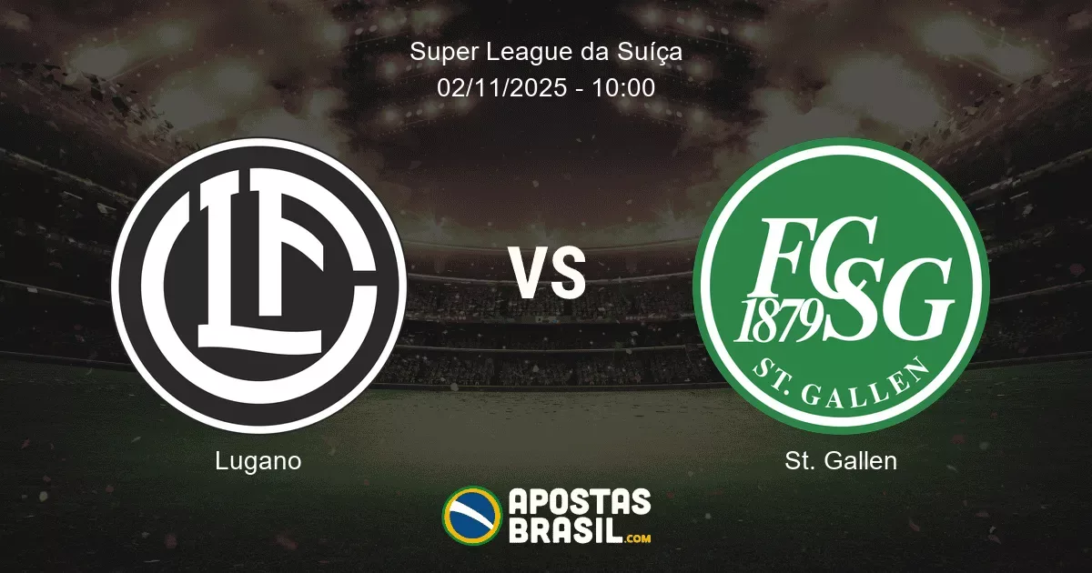 Lugano St Gallen Super League da Sua 02112025 1000