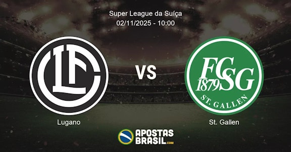 Lugano St Gallen Super League da Sua 02112025 1000