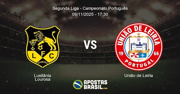 Lusitnia Lourosa Unio de Leiria Segunda Liga Campeonato Portugus 09112025 1730