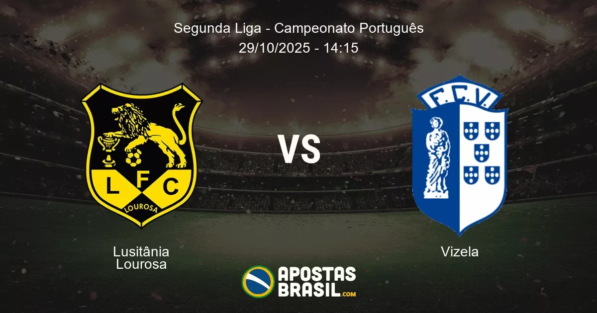 Lusitnia Lourosa Vizela Segunda Liga Campeonato Portugus 29102025 1415