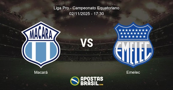 Macar Emelec Liga Pro Campeonato Equatoriano 02112025 1730