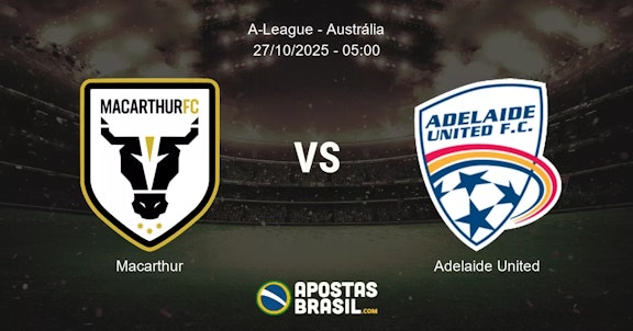Macarthur Adelaide United A League Austrlia 27102025 0500
