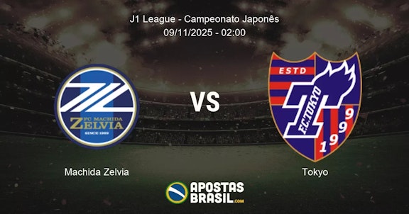 Machida Zelvia Tokyo J1 League Campeonato Japons 09112025 0200