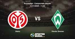Mainz Werder Bremen Bundesliga Campeonato Alemo 01112025 1130
