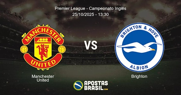 Manchester United Brighton Premier League Campeonato Ingls 25102025 1330