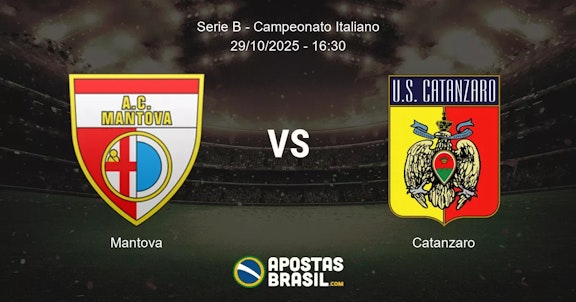 Mantova Catanzaro Serie B Campeonato Italiano 29102025 1630