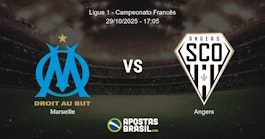 Marseille Angers Ligue 1 Campeonato Francs 29102025 1705