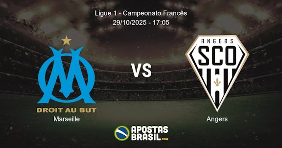 Marseille Angers Ligue 1 Campeonato Francs 29102025 1705