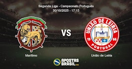 Martimo Unio de Leiria Segunda Liga Campeonato Portugus 30102025 1715