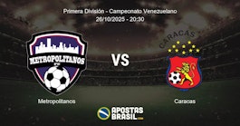 Metropolitanos Caracas Primera Divisin Campeonato Venezuelano 26102025 2030