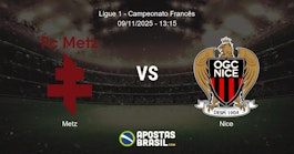 Metz Nice Ligue 1 Campeonato Francs 09112025 1315