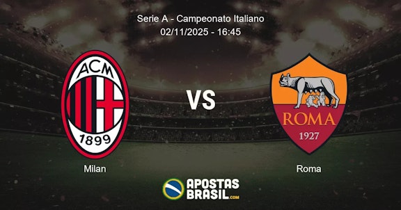 Milan Roma Serie A Campeonato Italiano 02112025 1645