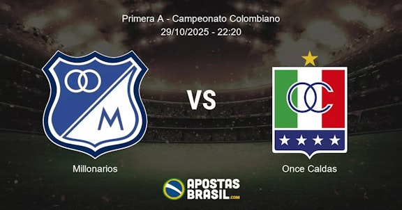 Millonarios Once Caldas Primera A Campeonato Colombiano 29102025 2220
