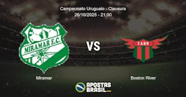 Miramar Boston River Campeonato Uruguaio Clausura 26102025 2100