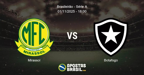 Mirassol Botafogo Brasileiro Srie A 01112025 1800