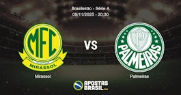 Mirassol Palmeiras Brasileiro Srie A 09112025 2030