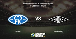 Molde Rosenborg Eliteserien Campeonato Noruegus 01112025 1400