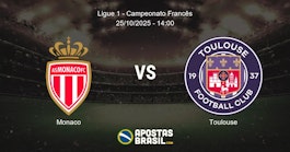 Monaco Toulouse Ligue 1 Campeonato Francs 25102025 1400
