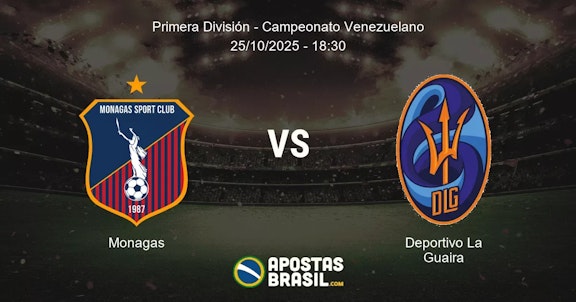 Monagas Deportivo La Guaira Primera Divisin Campeonato Venezuelano 25102025 1830
