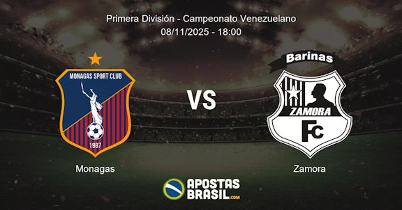 Monagas Zamora Primera Divisin Campeonato Venezuelano 08112025 1800