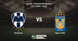 Monterrey Tigres UANL Liga MX Campeonato Mexicano 01112025 2205