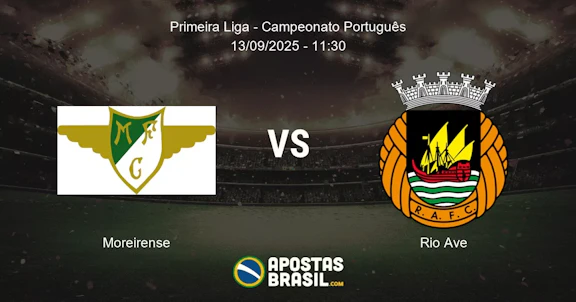 Moreirense Rio Ave Primeira Liga Campeonato Portugus 13092025 1130